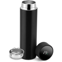 Stainless Steel Water Bottle 500ml With LCD Temperature Display