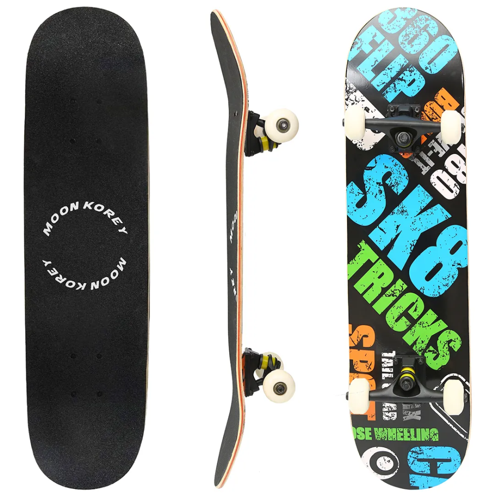 High-Quality Maple Art Deck Wood Skateboard for Teens and Ad..