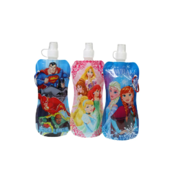 Disney Characters Kids Foldable Water Bottle 450ml