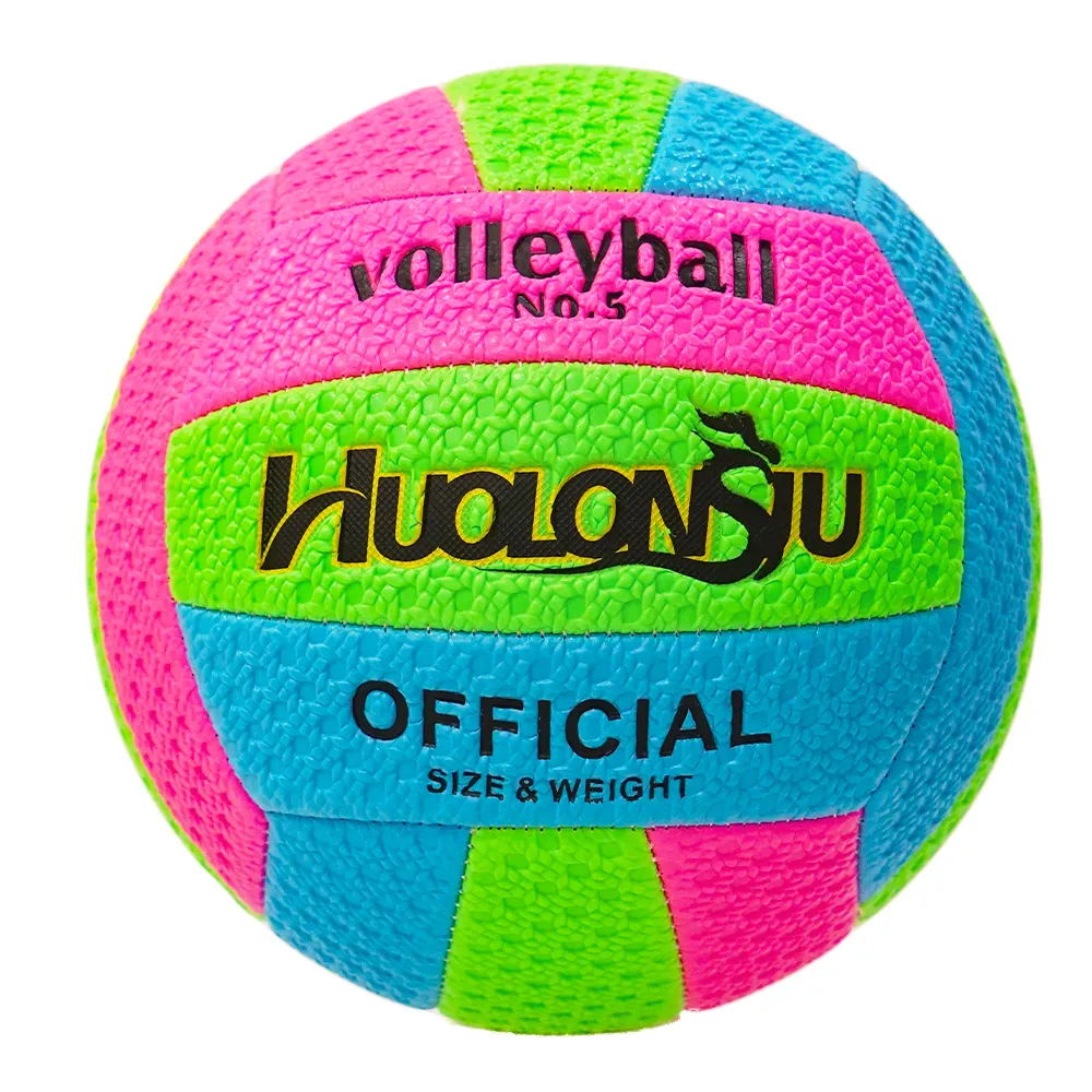 Huolonsiu High-Elasticity Colorful Volleyball..