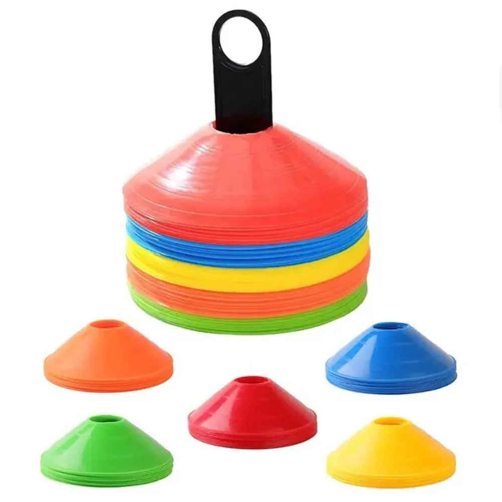 Versatile Sports Training Agility Cones With Carrying Bag an..