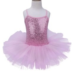 Sleeveless Glittery Ballerina Dancing Dress