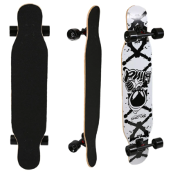 Marktop Art Deck Wooden Long Skateboard