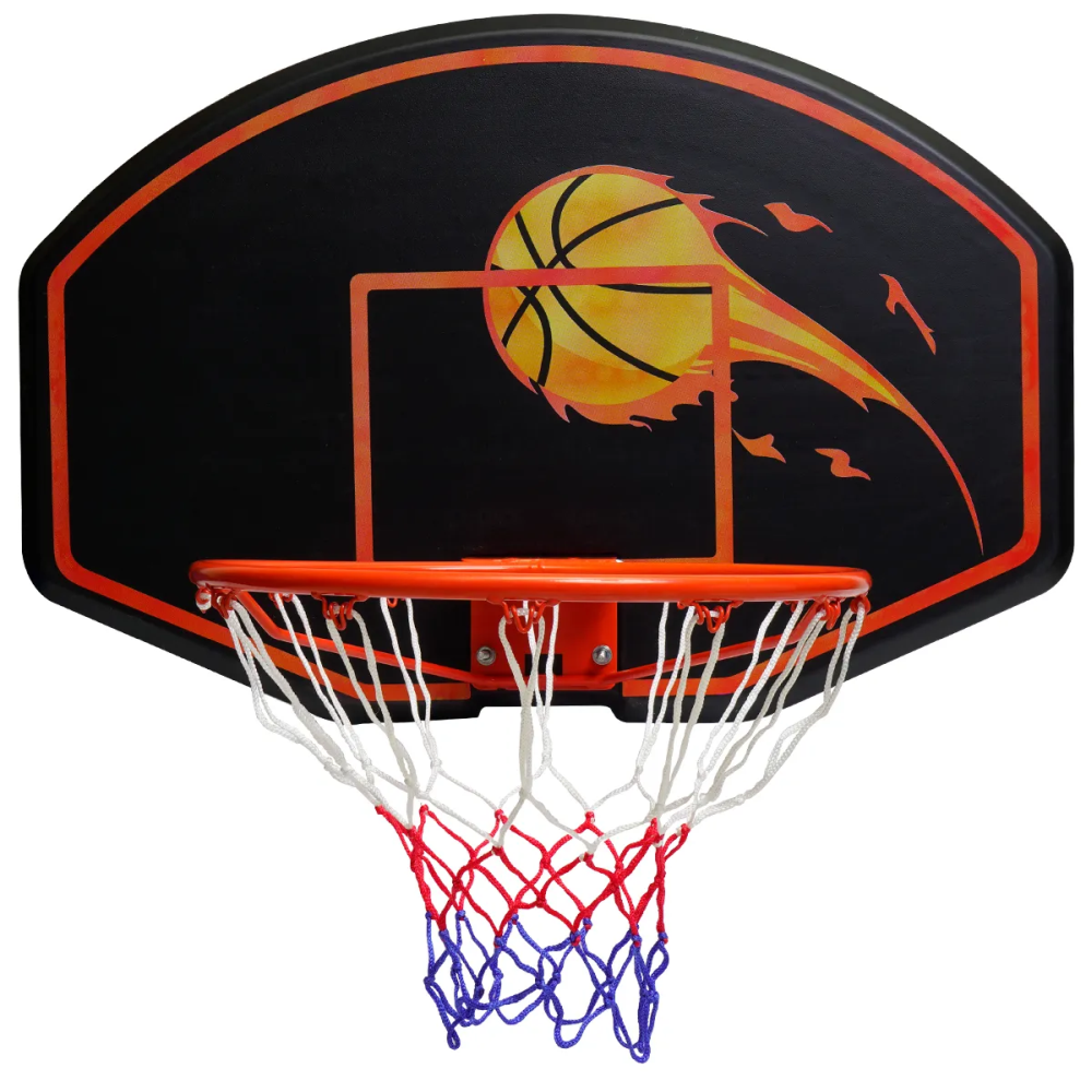 Durable Plastic Wall Mount Basketball Backboard Hoop M006..