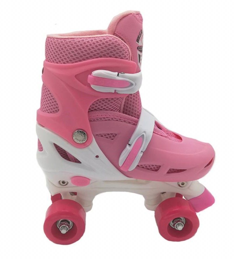 Pink 4-Wheel Roller Skate
